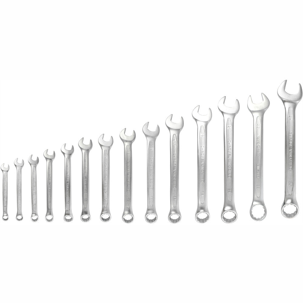 Fixman 8mm - 24mm Combination Spanner Set 14 Piece