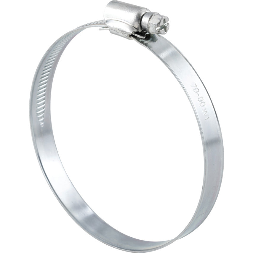 4 ZINC PLATED HOSE CLIPS