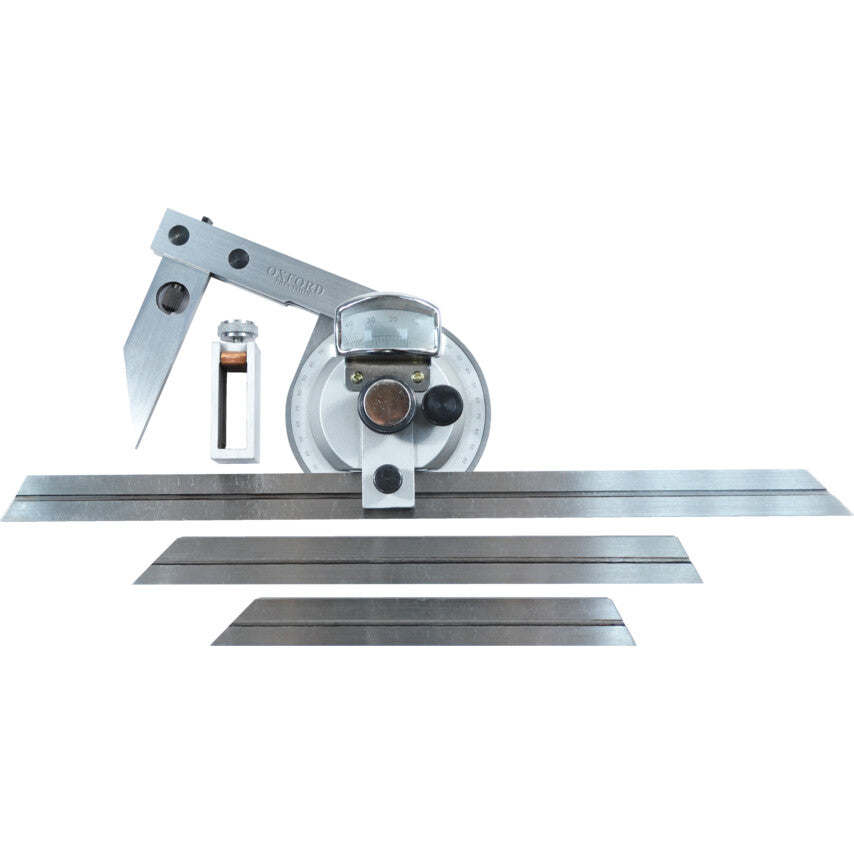 BEVEL PROTRACTOR SET C/W6", 8" & 12" BLADES