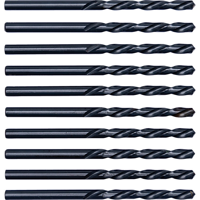 Jobber Drill, 4.2mm, Normal Helix, High Speed Steel, Black Oxide