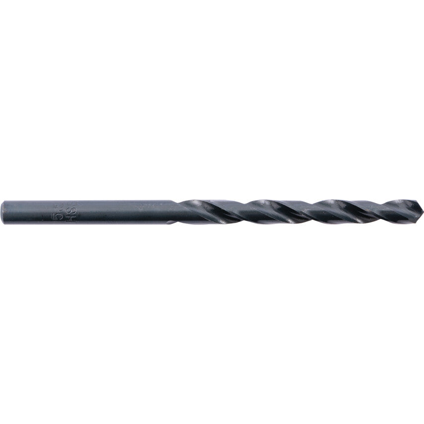 Jobber Drill, 5.5mm, Normal Helix, High Speed Steel, Black Oxide