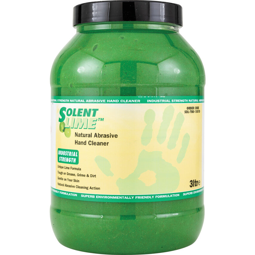 Solent Abrasive, Gel Hand Cleaner, 3L Jar
