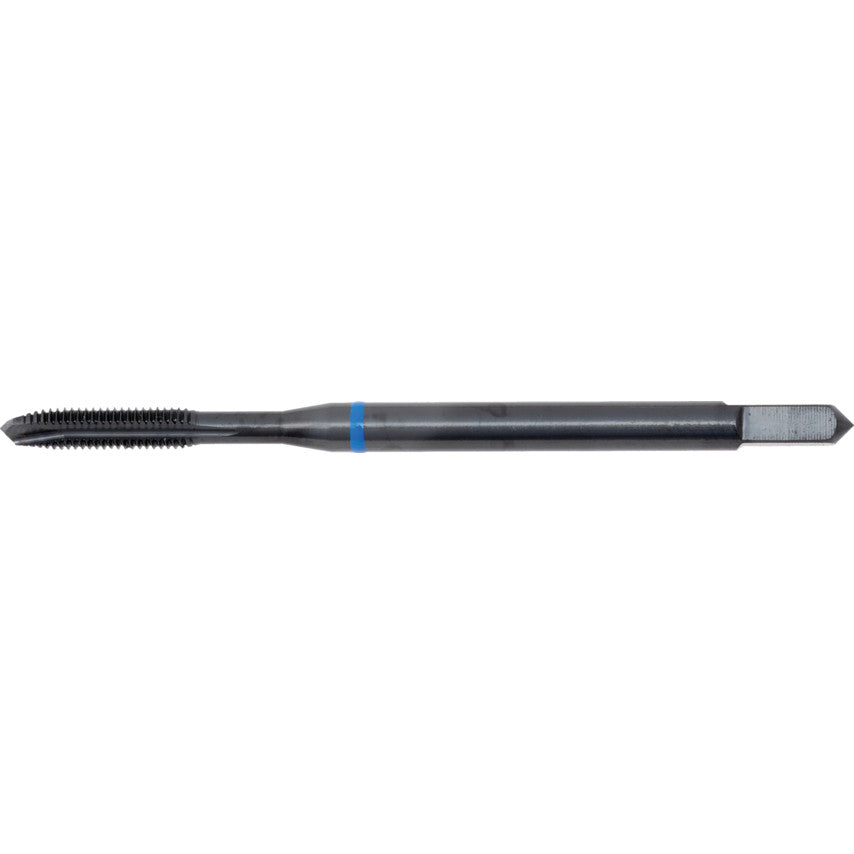 Machine Tap, M3 x 0.5mm, Metric Coarse, Spiral Point, Vanadium High Speed Steel, Steam Tempered, Blue