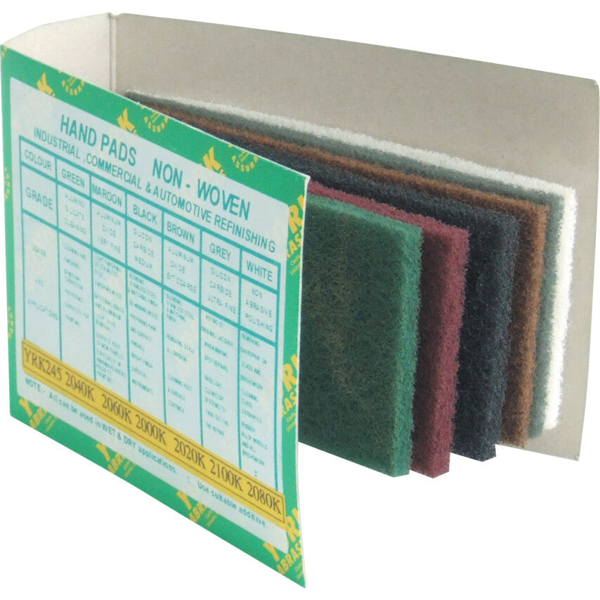 Non Woven Hand Pad Starter Pack - PK-6