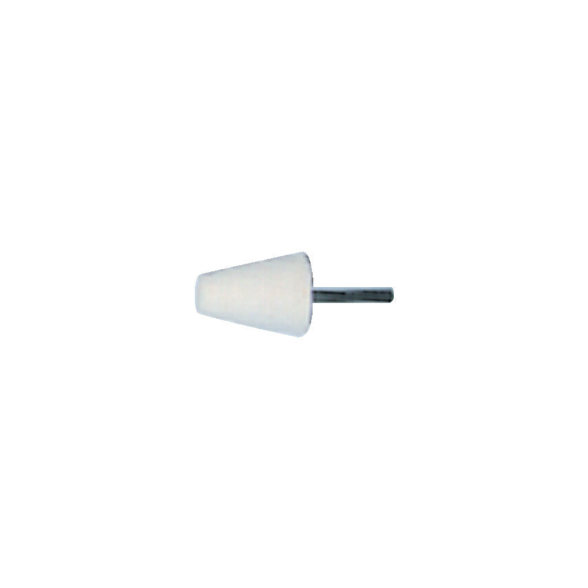 Bob, Tapered Plain End, Felt, 19 x 25mm, 6mm Shank