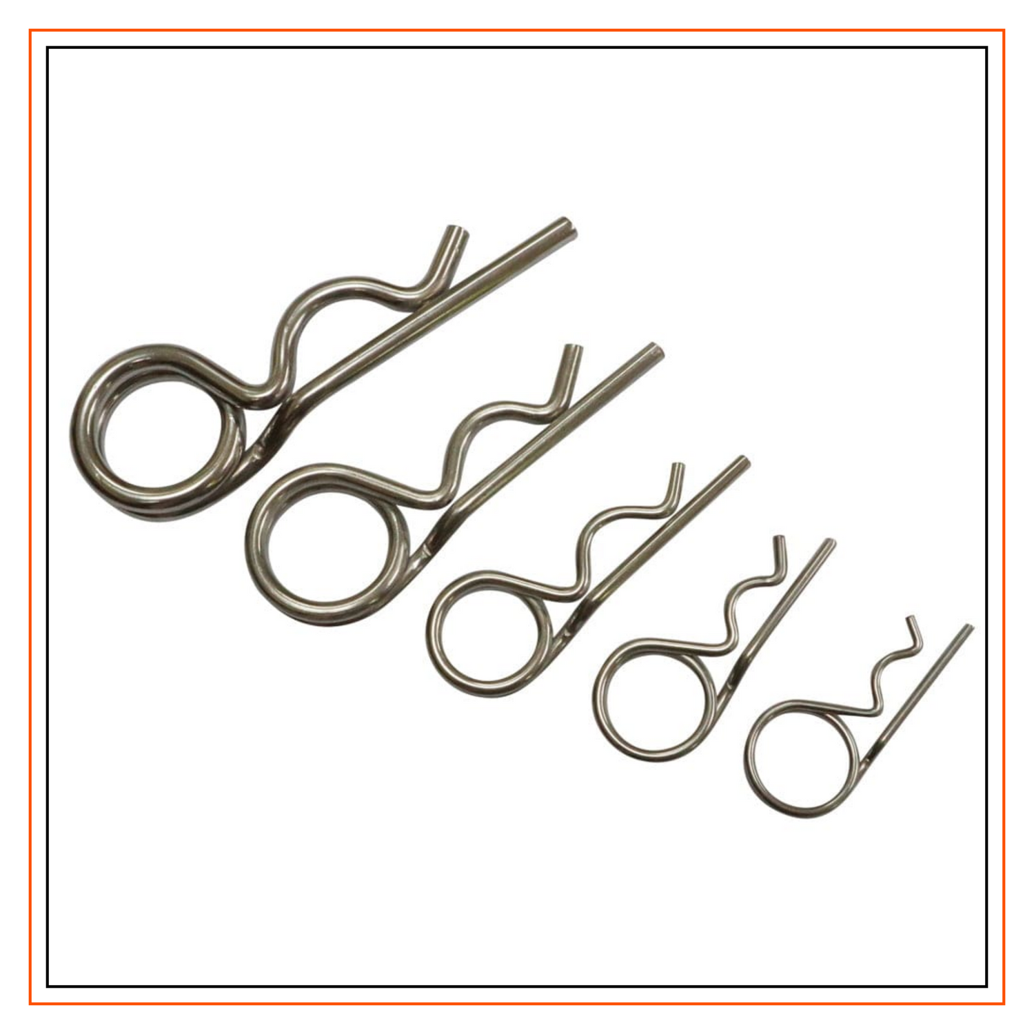 Double Loop R-Clips