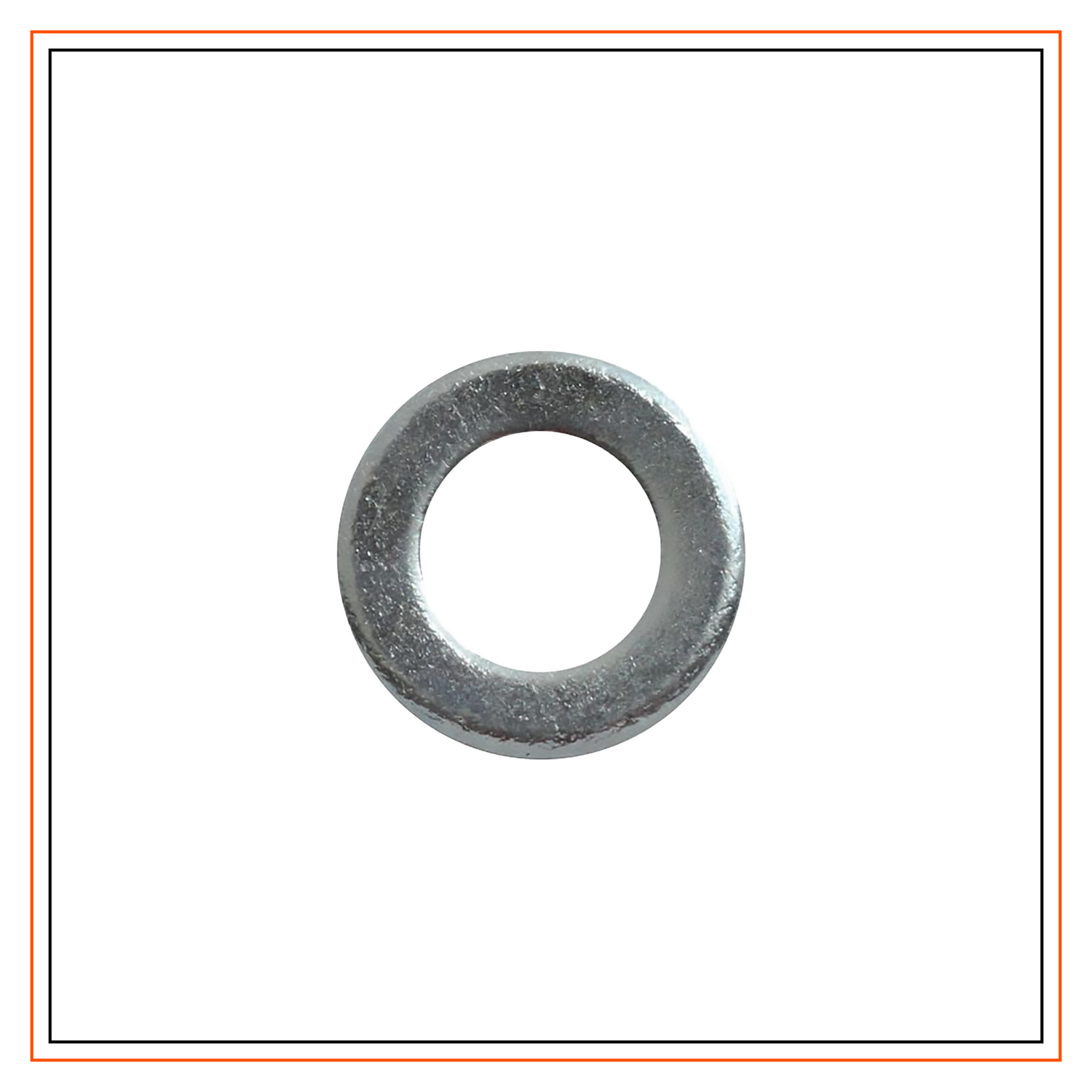 Black Cut Flat Washers