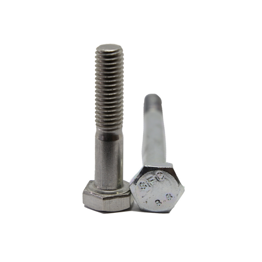 M10 x 160mm High Tensile Galvanised Bolt - Grade 8.8