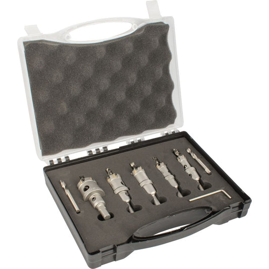 Tork Craft 5-Piece TCT Hole Saw Set with Carry Case