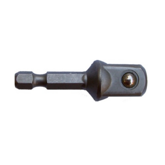 Tork Craft Socket Adaptor 1/2" SQ × 50mm 1/4" Hex