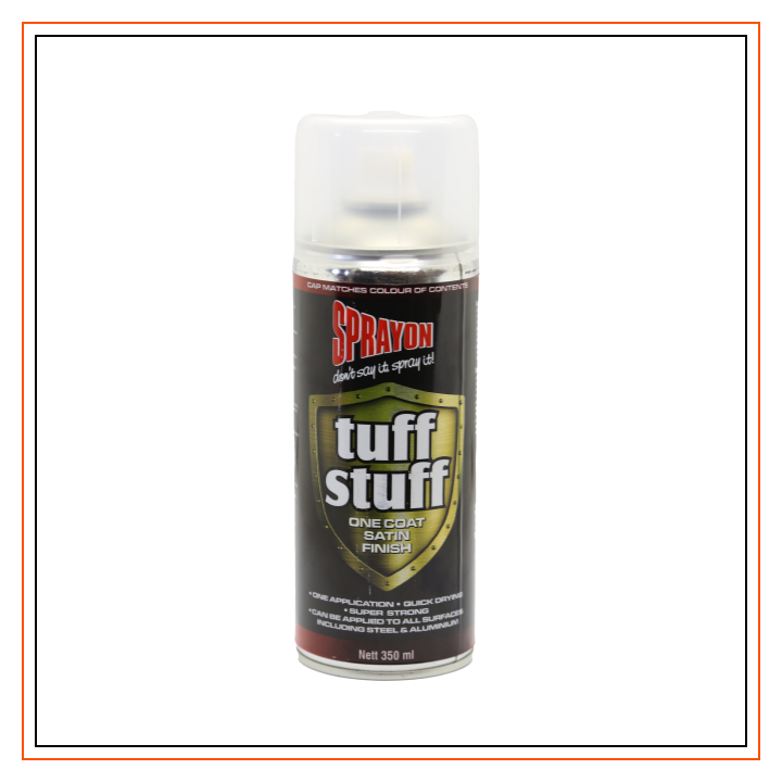 Spray-On Tuff Stuff Spray Paint Clear