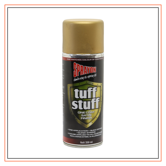 Spray-On Tuff Stuff Spray Paint Gold