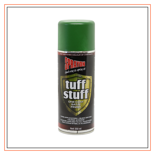 Spray-On Tuff Stuff Spray Paint Green