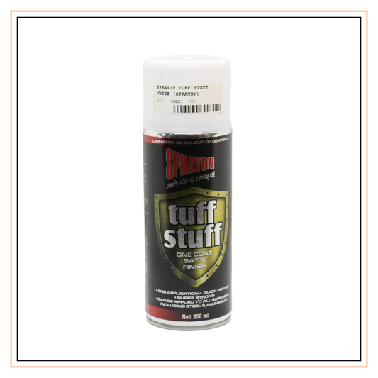 Spray-On Tuff Stuff Spray Paint White