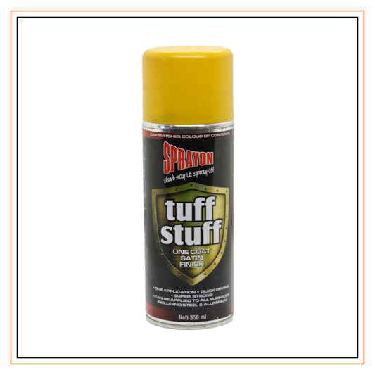 Spray-On Tuff Stuff Spray Paint Yellow