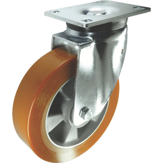 Castor, Swivel, 160mm, 500kg Load Capacity