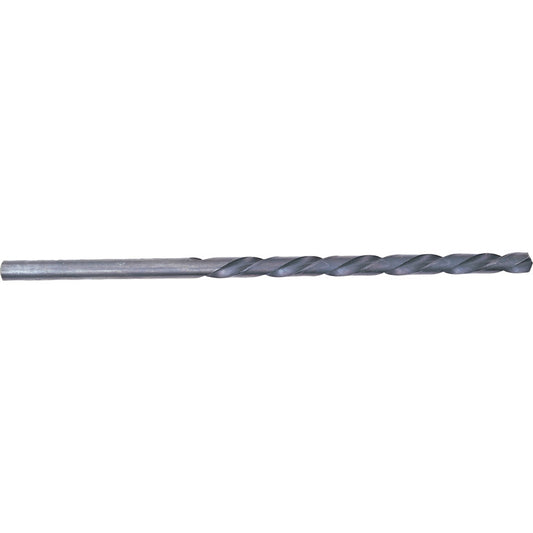 E100, Extra Length, Long Series Drill, 14mm, Straight Shank, High Speed Steel, Steam Tempered