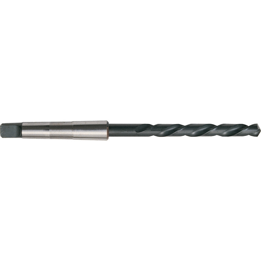 T100, Taper Shank Drill, MT1, 10.5mm, High Speed Steel, Standard Length