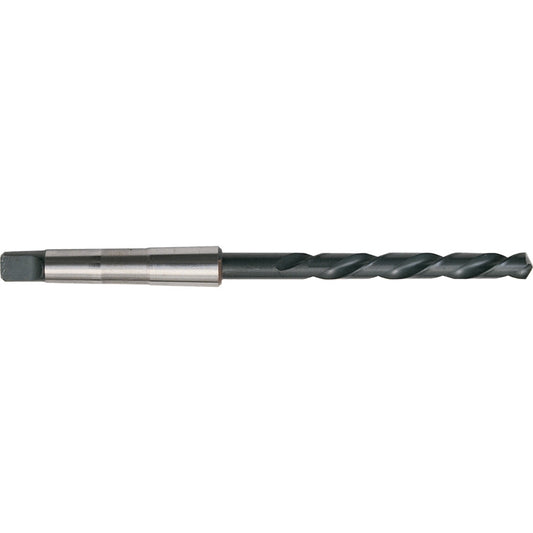 T100, Taper Shank Drill, MT1, 10.5mm, High Speed Steel, Standard Length