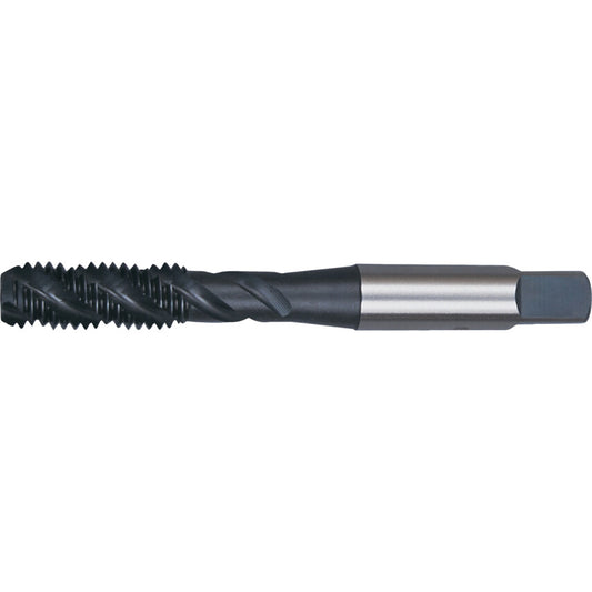 Machine Tap, 1/2in. x 13 UNC, UNC, Spiral Flute, High Speed Steel, Steam Tempered