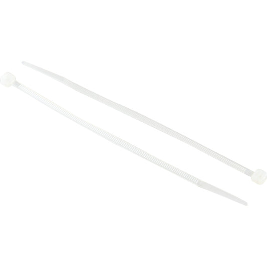 Cable Ties, Natural, 3.6x140mm (Pk-100)