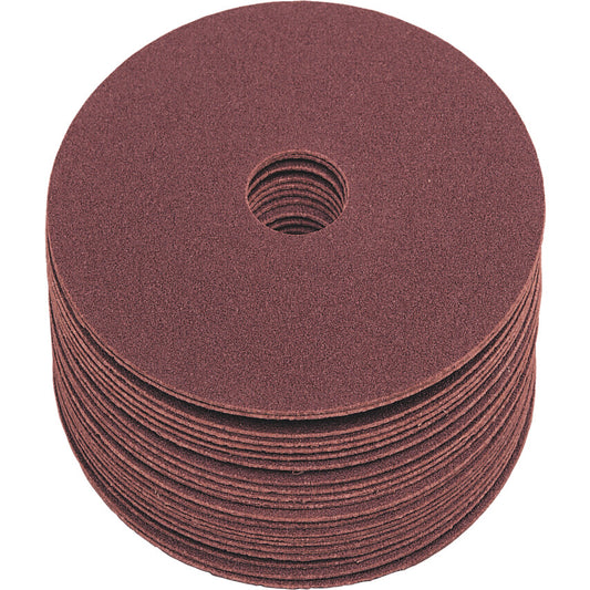 Aluminium Oxide Fibre Disc, P60, 100 x 16mm, Pack of 1
