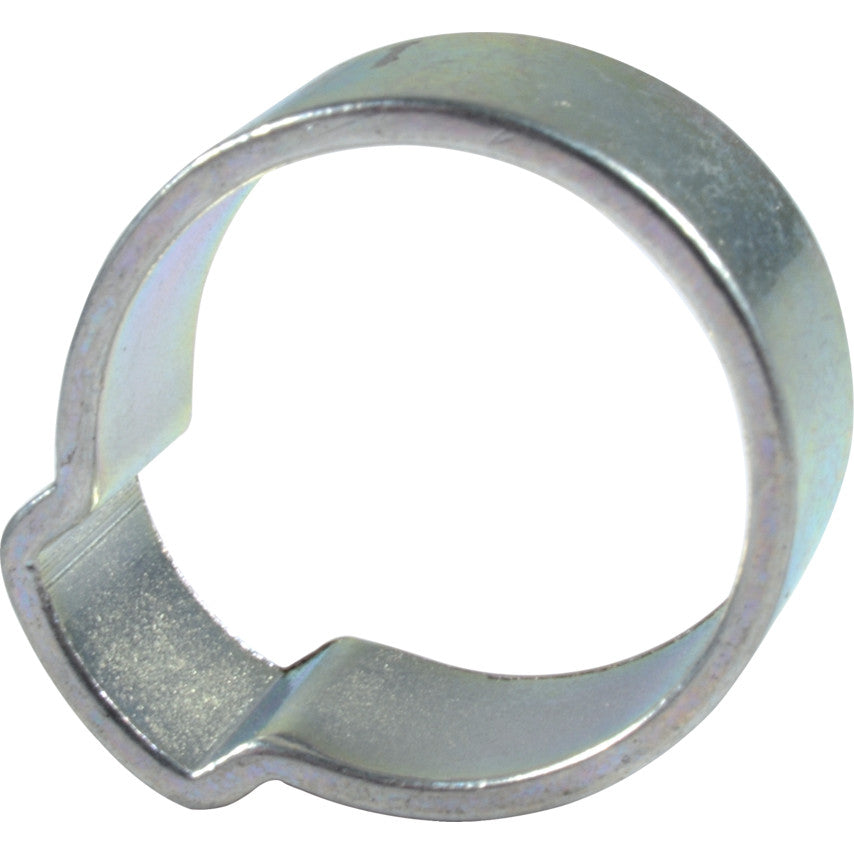 14-16mm SINGLE EAR STYLE ZINC PLATED O-CLIPS