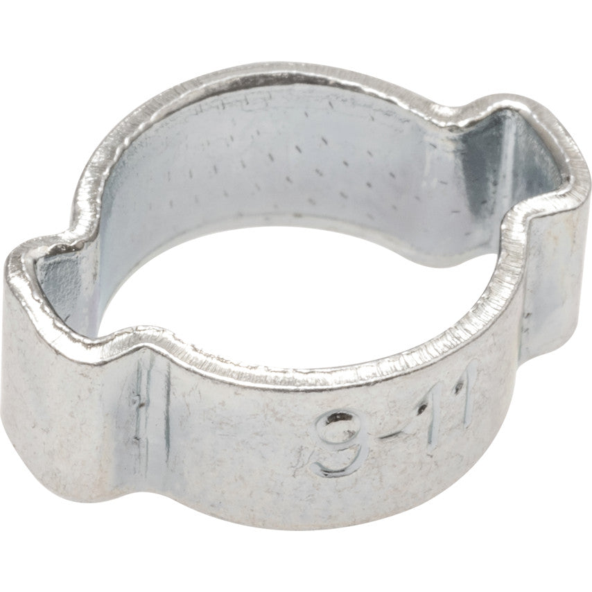 8-11mm TWO EAR STYLE ZINC PLATED O-CLIPS