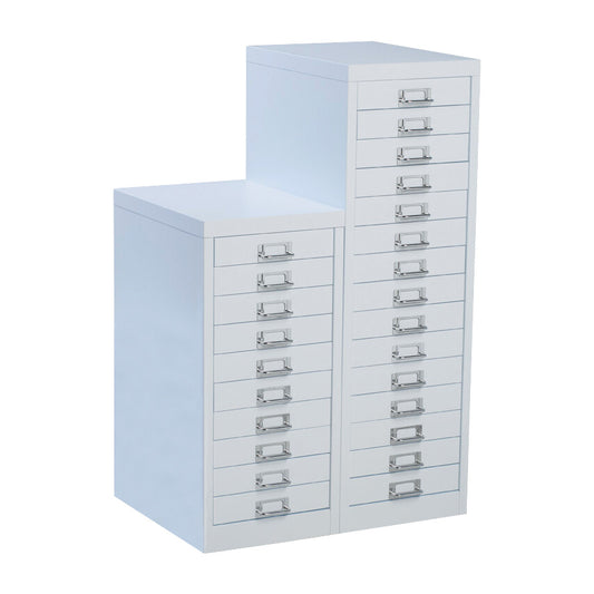 10-DRAWER NON-LOCKING MULTI-DRAWER GREY