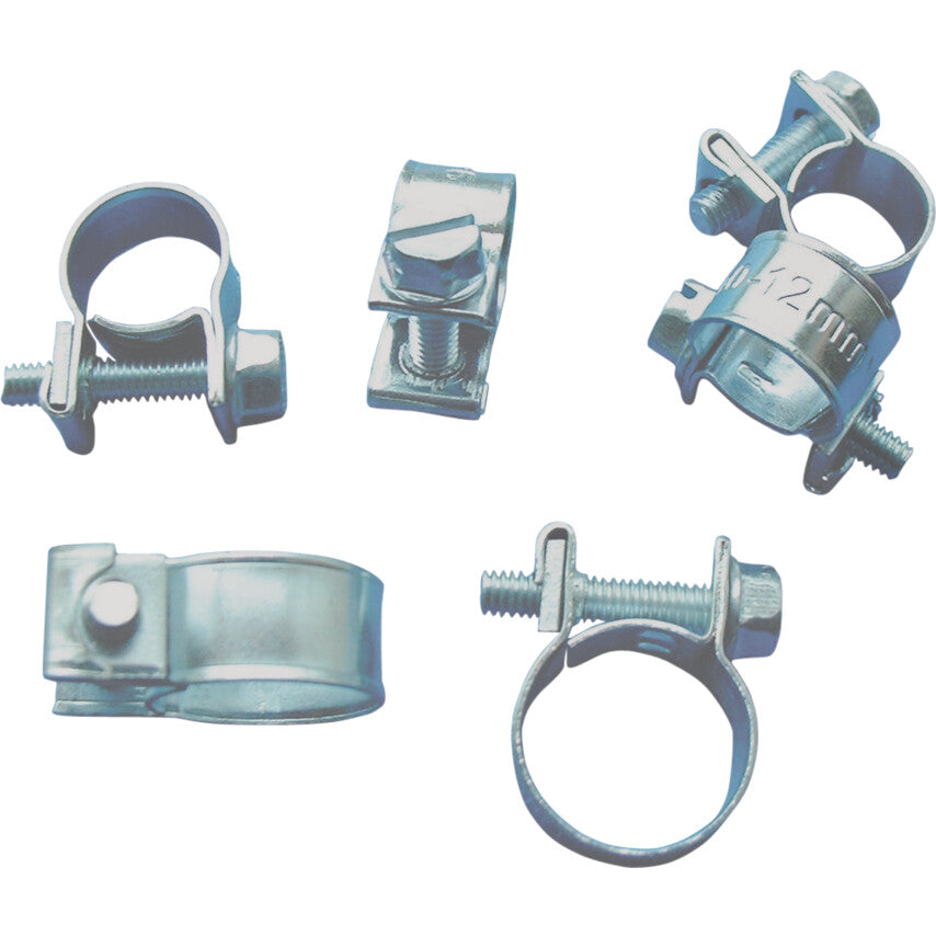 16-18mm ZINC PLATED MINI CLIPS (NUT & BOLT)