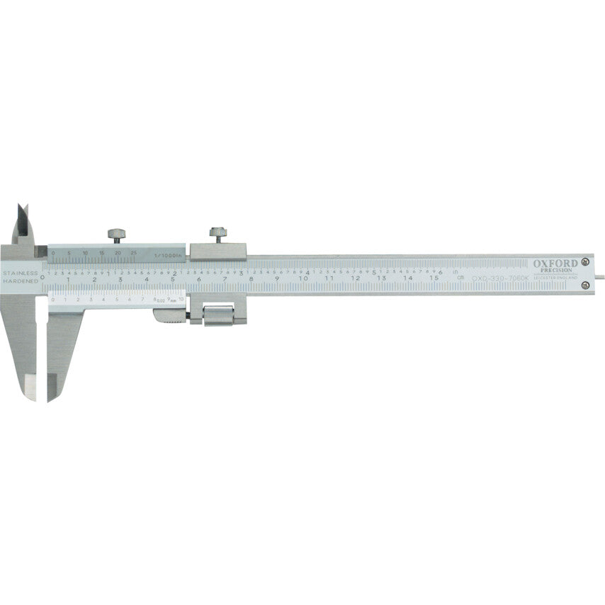 5"/130mm VERNIER CALIPER FINE ADJUSTMENT