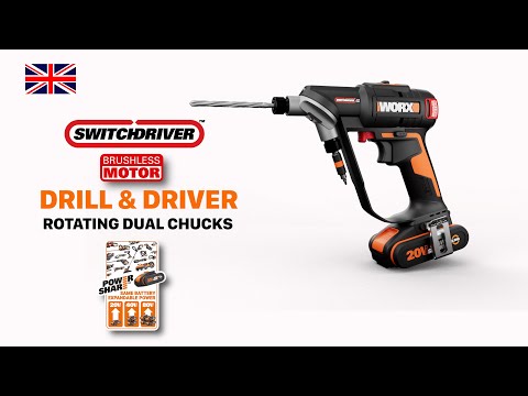 Worx 20V Nitro Switchdriver 2-in-1 Drill and Driver