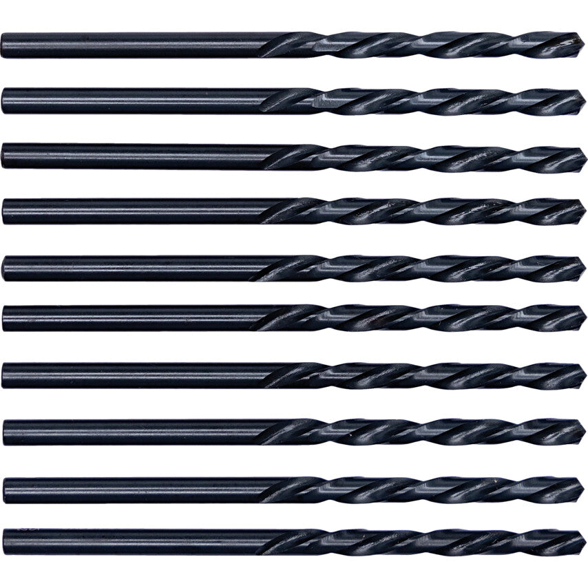 Jobber Drill, 3.2mm, Normal Helix, High Speed Steel, Black Oxide