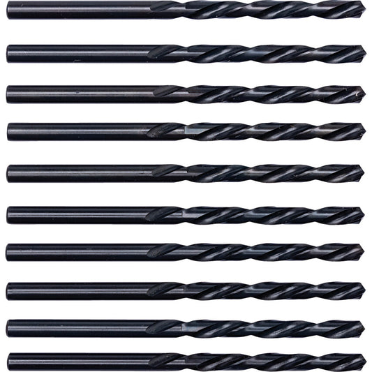 Jobber Drill, 4.5mm, Normal Helix, High Speed Steel, Black Oxide