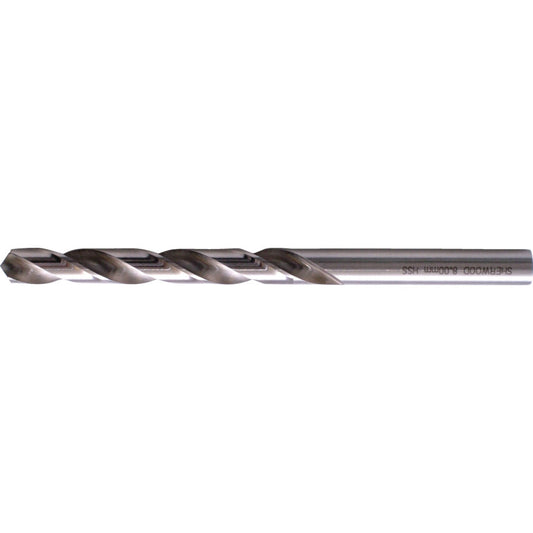 Jobber Drill, 10.3mm, Normal Helix, High Speed Steel, Bright