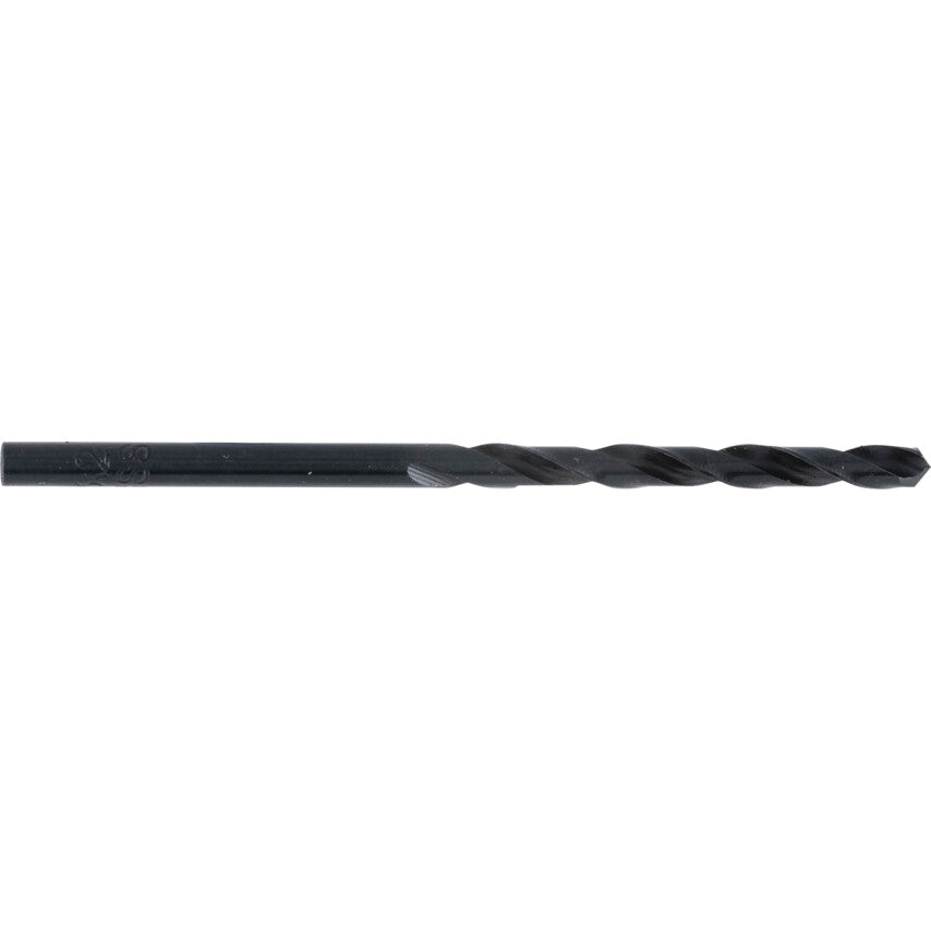 Jobber Drill, 3.2mm, Normal Helix, High Speed Steel, Black Oxide