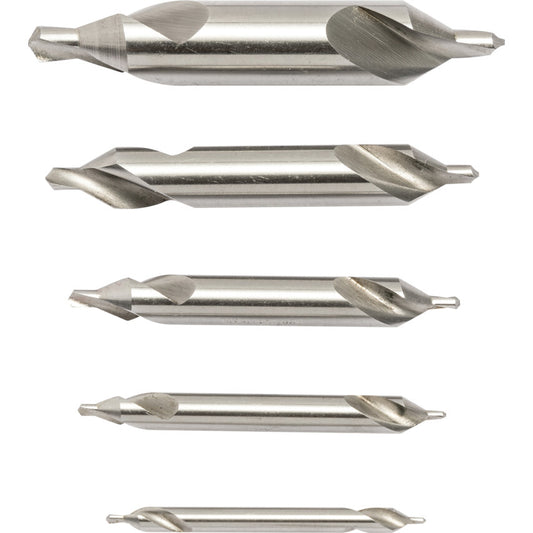 BS1-BS5 HSS CENTRE DRILL SET 5 PCE