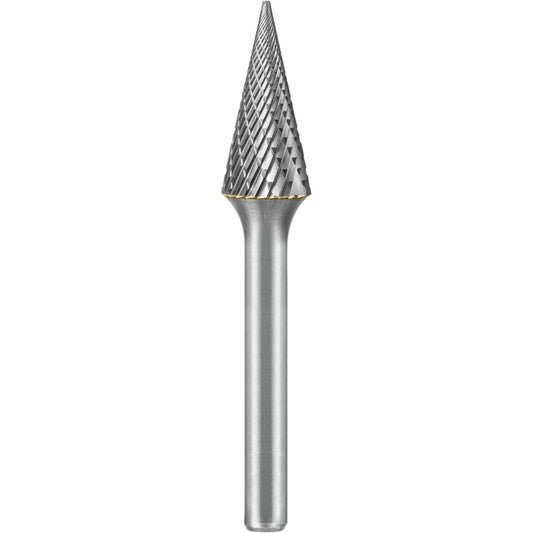 CONE, 12MM DIA, 6MM SHANK, DOUBLE CUT / CUT 6