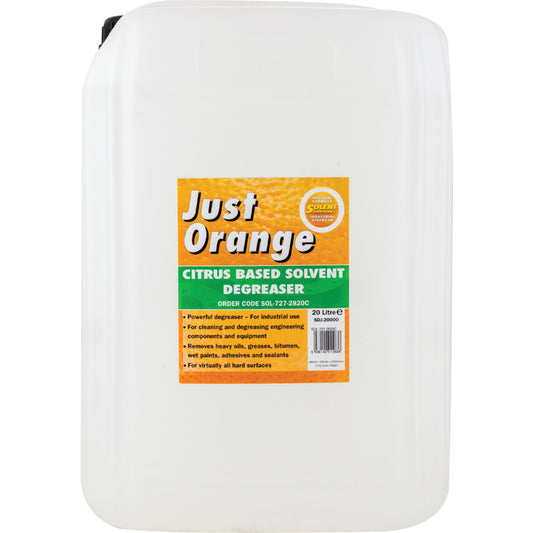 Just Orange, Degreaser, Solvent Based, Barrel, 20L