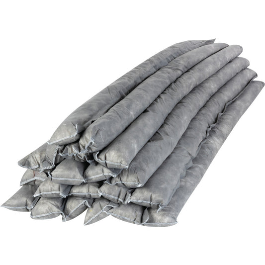 Maintenance Absorbent Sock, 100L Absorbent Capacity Per Pack, 3000mm, Pack of 8