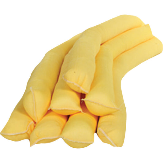 Chemical Absorbent Sock, 100 Absorbent Capacity Per Pack, 1200mm, Pack of 20
