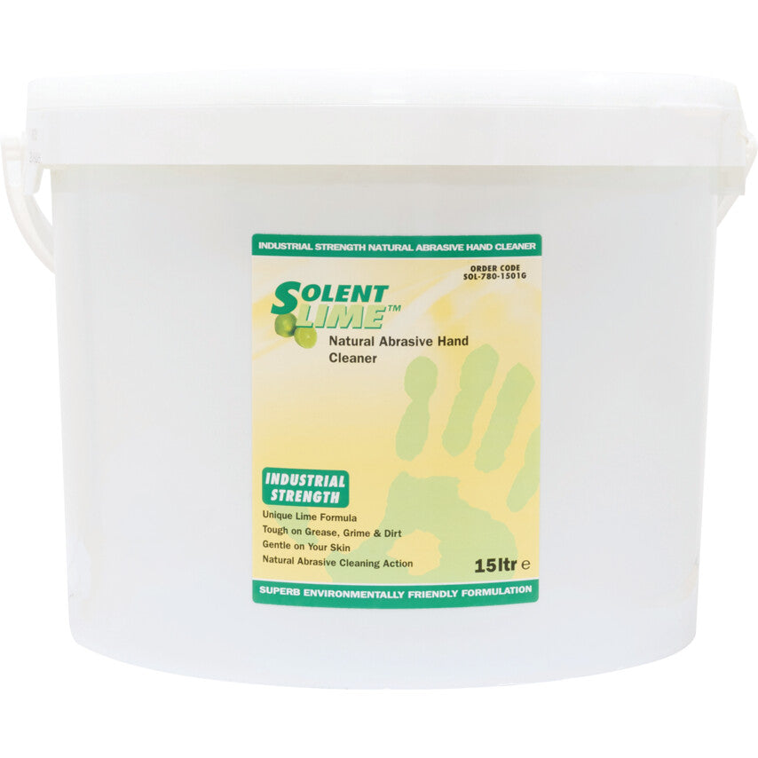 Solent Abrasive, Gel Hand Cleaner, 15L Jar