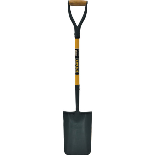 Trenching Shovel, 985mm Overall Length, YD Handle, Carbon Steel Blade