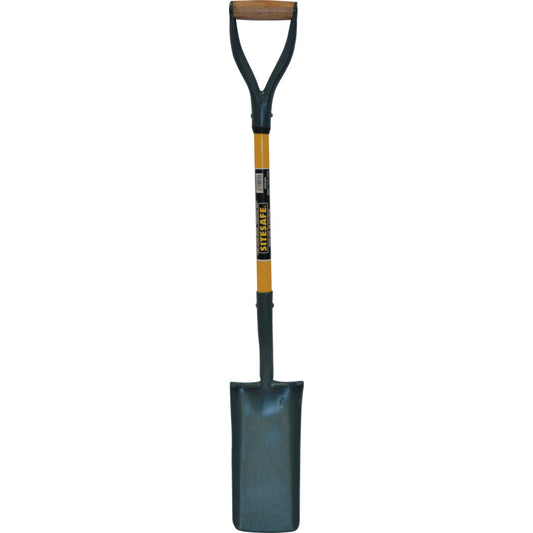 Cable Laying Shovel, 940mm Overall Length, YD Handle, Carbon Steel Blade