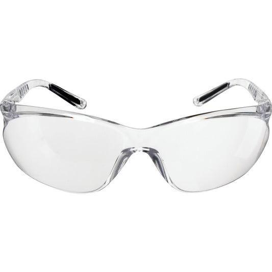 Safety Glasses, Clear Lens, Full-Frame, Clear Frame, High Temperature Resistant/Impact-resistant/UV-resistant