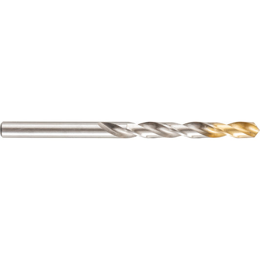 Jobber Drill, 6.5mm, Normal Helix, High Speed Steel, TiN