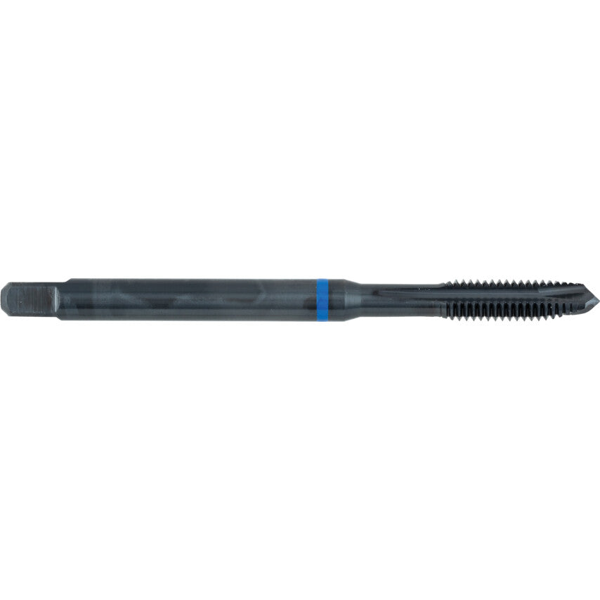 Machine Tap, M16 x 2mm, Metric Coarse, Spiral Point, Vanadium High Speed Steel, Steam Tempered, Blue