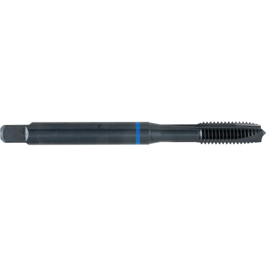 Machine Tap, M8 x 1.25mm, Metric Coarse, Spiral Point, Vanadium High Speed Steel, Steam Tempered, Blue