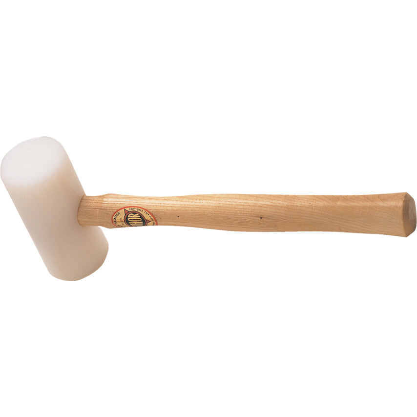 17oz Plastic Mallet, Wood Shaft