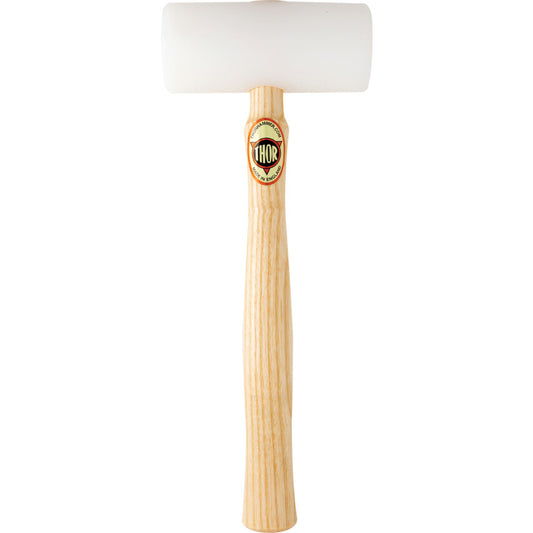11.3oz Plastic Mallet, Wood Shaft